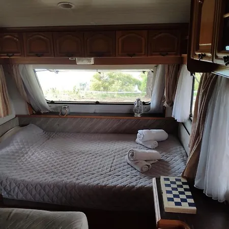 Campsite Seaside Caravan